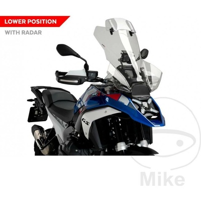 Puig plexi TOUR VISOR PUIG rauchgrau BMW R 1300 GS GUSSRAD 23-24, R 1300 GS SCHMIEDERAD 23-24, R 1300 GS SPEICHENRAD 23-24