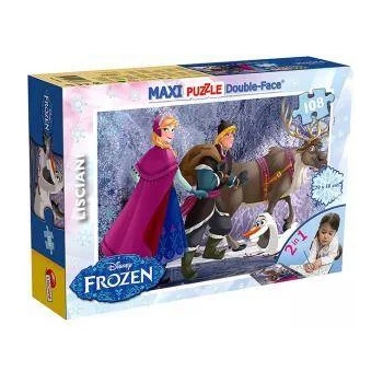 Frozen Двулицев макси пъзел Замръзналото кралство 46898 Lisciani, 8008324046898
