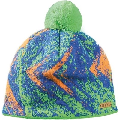 Pletex pletená čepice s fleecovou podšívkou P353 Zelený neon