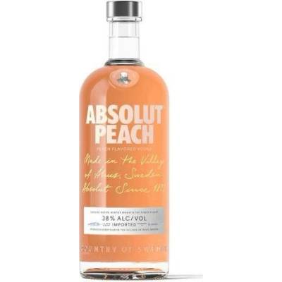 Absolut Peach 38% 1 l (holá láhev)