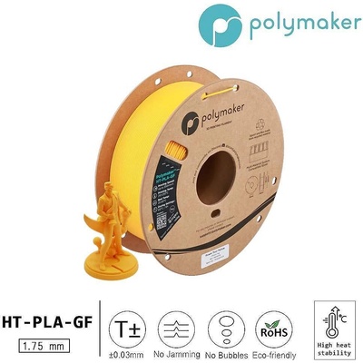Polymaker HT-PLA-GF филамент Polymaker 1 kg 1.75 mm - подсилен с фибростъкло за висока здравина