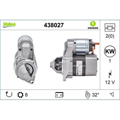 Štartér VALEO 438027 438027