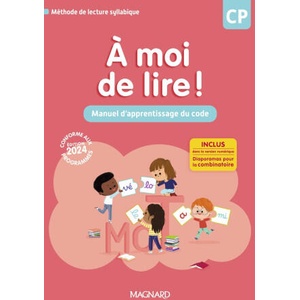 À moi de lire ! CP - Manuel d'apprentissage du code (2024)