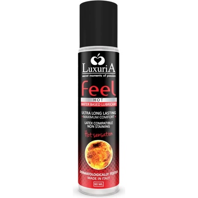 Luxuria Лубрикант luxuria feel hot sensation water based lubricant 60 ml