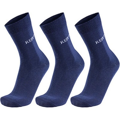 Replay pánske vysoké ponožky 3 páry C100632 Dark Blue