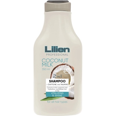 Lilien šampon pro všechny typy vlasů Kokosové mléko 2v1 350 ml