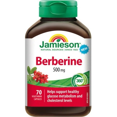 Jamieson Berberin 500 mg 70 kapslí