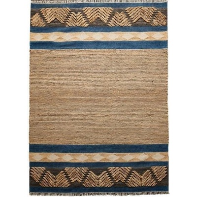 Diamond Carpets Agra Palace DE 2283 Natural Mix Modrá