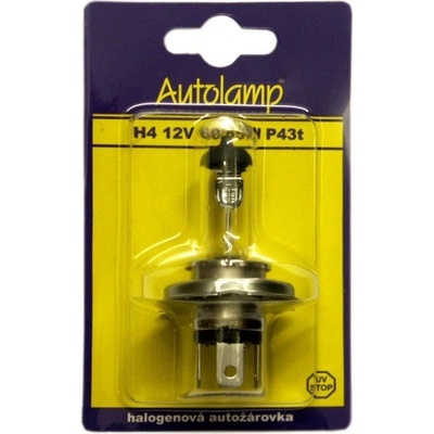 AUTOLAMP 12V 60/55W H4 P43T-blister 1ks