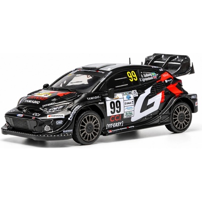 Toyota GR Yaris Rally1 Rallye Hivernal du Dévoluy 2025 99 Solberg EdmondsonIXO 1:43