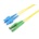 Conneu Оптична пач корда E2000/APC-SC/UPC, дуплекс, сингъл мод OS2, 3 мм, 1 метър (CNFJ-E2ASCOS2DYE3mm-1)