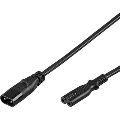 PremiumCord kábel sieťový predlžovací IEC 60320 C7>C8 230V 2m kpso2