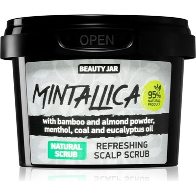 Beauty Jar Mintallica почистващ пилинг за коса и скалп 100 гр