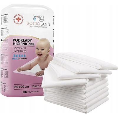 BocioLand Hygienické podložky 90x60 10ks