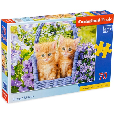 Castorland Пъзел Castorland от 70 части - Сладки котенца (B-070169)