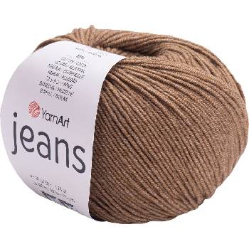 YARNART Jeans 40 Light Brown Плетива прежда (Jeans 40)