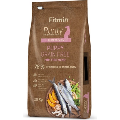 Fitmin Purity GF Puppy Fish 2 x 12 kg