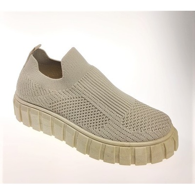 Dámske slip-on tenisky YS beige