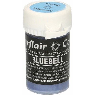 Cakesupplies Gélová farba Bluebell Pastelovo modrá 25 g