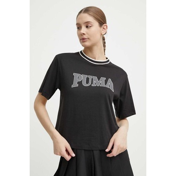 PUMA Памучна тениска Puma SQUAD в черно 675986 677903 (677903)