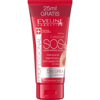 Eveline Cosmetics Extra Soft SOS крем за ръце за суха и натоварвана кожа 100ml