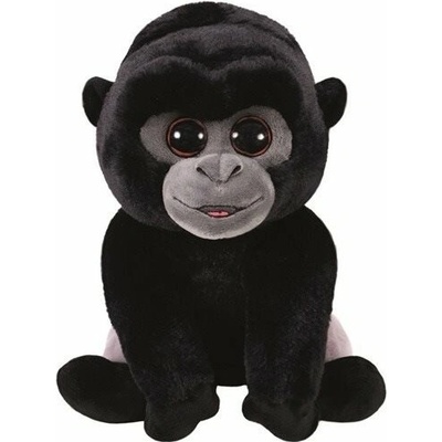 Beanie Babies BO stříbrná gorila medium 6 15 cm