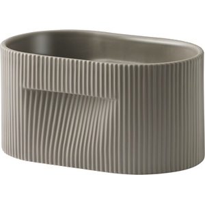 MUUTO Кашпа Ridge 13 см таупе (44665)