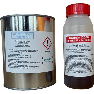 Dawex Chemical Gaform D550, pomalá licí PUR hmota s plnivy 10 kg