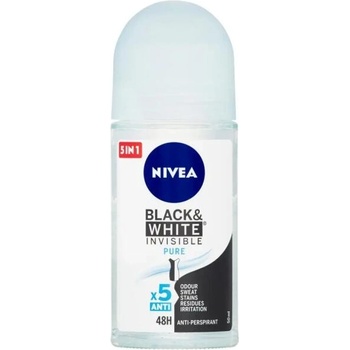 Image 1 of Nivea Black & White Invisible Pure roll-on 50 ml
