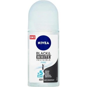 Nivea Black & White Invisible Pure roll-on 50 ml
