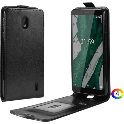 Nokia 1 Plus Flip3 Кожен Калъф и Скрийн Протектор