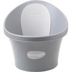 shnuggle Бебешка вана за къпане с клапа Shnuggle - 35 cm, Сива (SBP-PBL-EUR)
