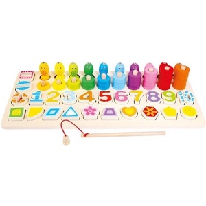 Bino Детска дървена образователна игра (88212)