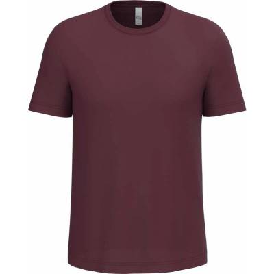 iDeal Basic Pánské tričko rovného střihu IDEAL150 Ideal Burgundy