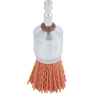 Wolfcraft Kartáč nylon tvrdý štětec 22mm stopka 6mm 1510000