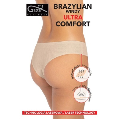 Gatta Бикини Figi-Brazilian-Windy-Ultra-comfort-Beige-BeigeV-63849-Beige - Черен, размер XL