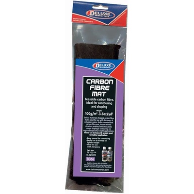Deluxe Materials Uhlíková tkanina 100g/m2