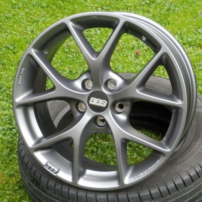 BBS SR 7X16 5X100 ET36 himalaya grey