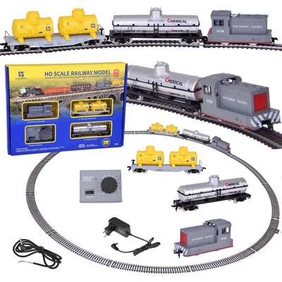 mamido Elektrická vláčkodráha s řídicí jednotkou nákladní vlak cisterny RC0651 – Hledejceny.cz