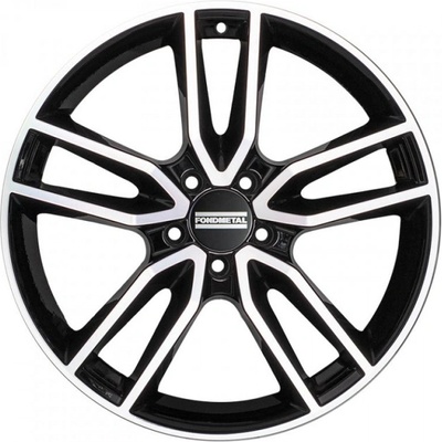 Fondmetal KOROS 6,5x16 5x100 ET39 gloss black machined