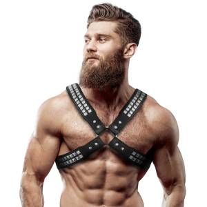  Харнес колан за гърди, универсален размер - Crossed Chest Rivets (D-235865)