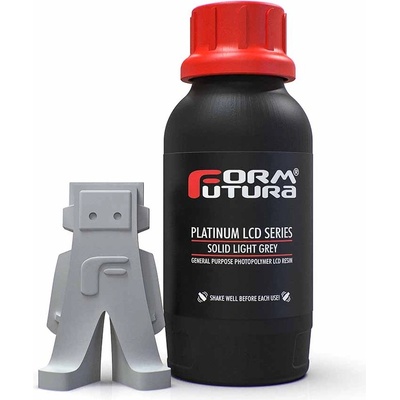 FormFutura LCD смола FormFutura Platinum LCD Resin, 0.5 kg, Solid Light Grey