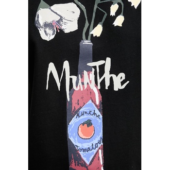 MUNTHE тениска дамска от памук bilcis (261113126160)