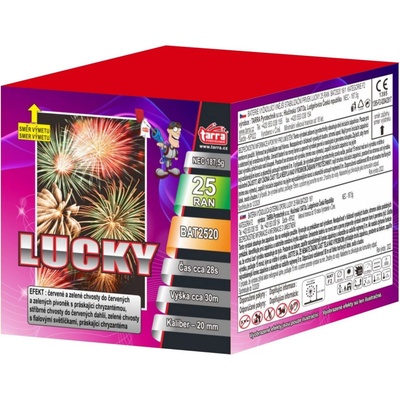 Baterie výmetlic LUCKY 25 ran 16 1 Čína BAT2520