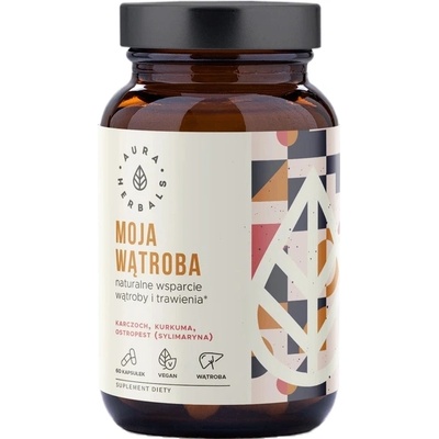 Aura Herbals Формула с артишок, куркума и бял трън, 60 капсули, Aura Herbals (612362 AH)
