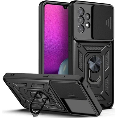 Púzdro Odolné Samsung Galaxy A53 A536 5G Tech-protect Camshield Ring Armor čierne