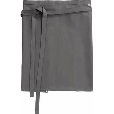 CG Workwear Gastro zástěra Roma odolná proti pomačkání 50 x 78 cm: šedá zinková 50 x 78 cm CGW123