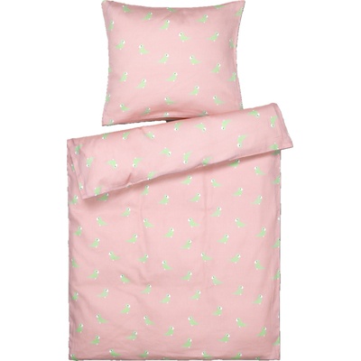Kay Bojesen Бебешко спално бельо Songbird с калъфка за възглавница 35 x 40 cm 80 x 100 см розово (39381)