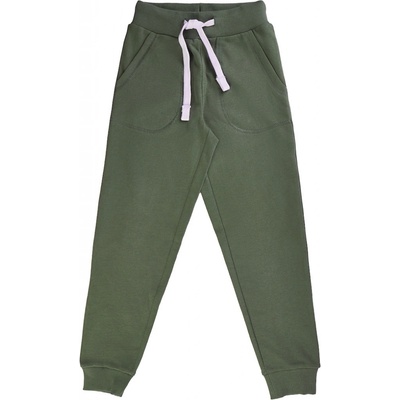 Winkiki Kids Wear Chlapecké tepláky Street Style khaki