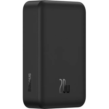 Baseus Преносима батерия Baseus Magnetic Mini Wireless, 20000mAh, 20W, With Type-C cable, Black - 87088 (DE-87088)